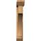 Ekena Millwork Westlake Slat Smooth Bracket w/ Offset Brace, Western Red Cedar, 5 1/2"W x 32"D x 32"H BKT0604X32X32WTL06SWR - alternate 2